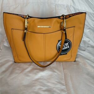 Steve Madden Mustard Yellow BDonna Tote